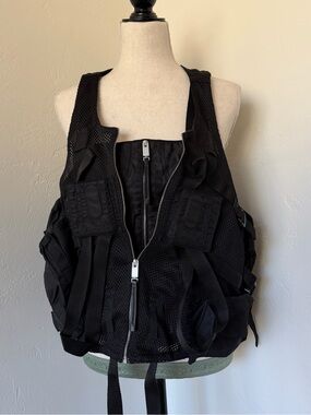 Rare 2018 Women’s 1017 Alyx 9sm Tactical Parachute Vest w/ Corset [S]